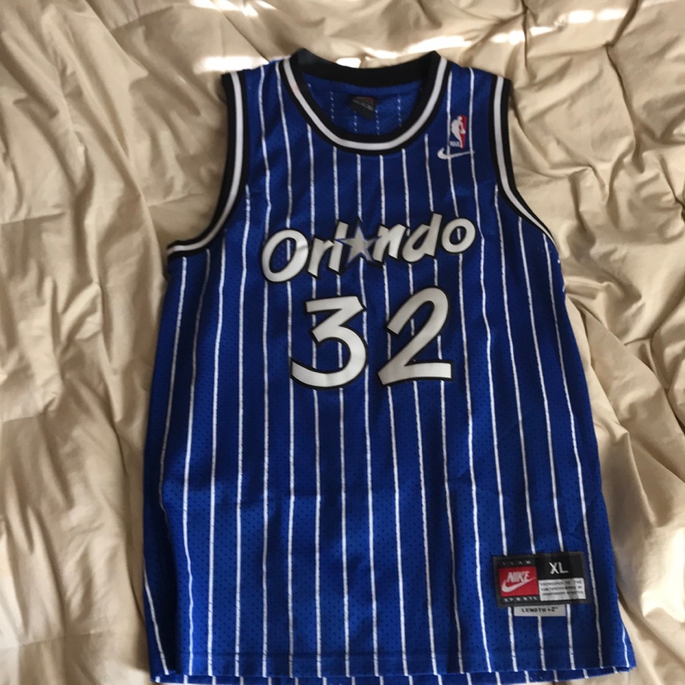 Vintage Shaquille O’neal Orlando Magic Jersey